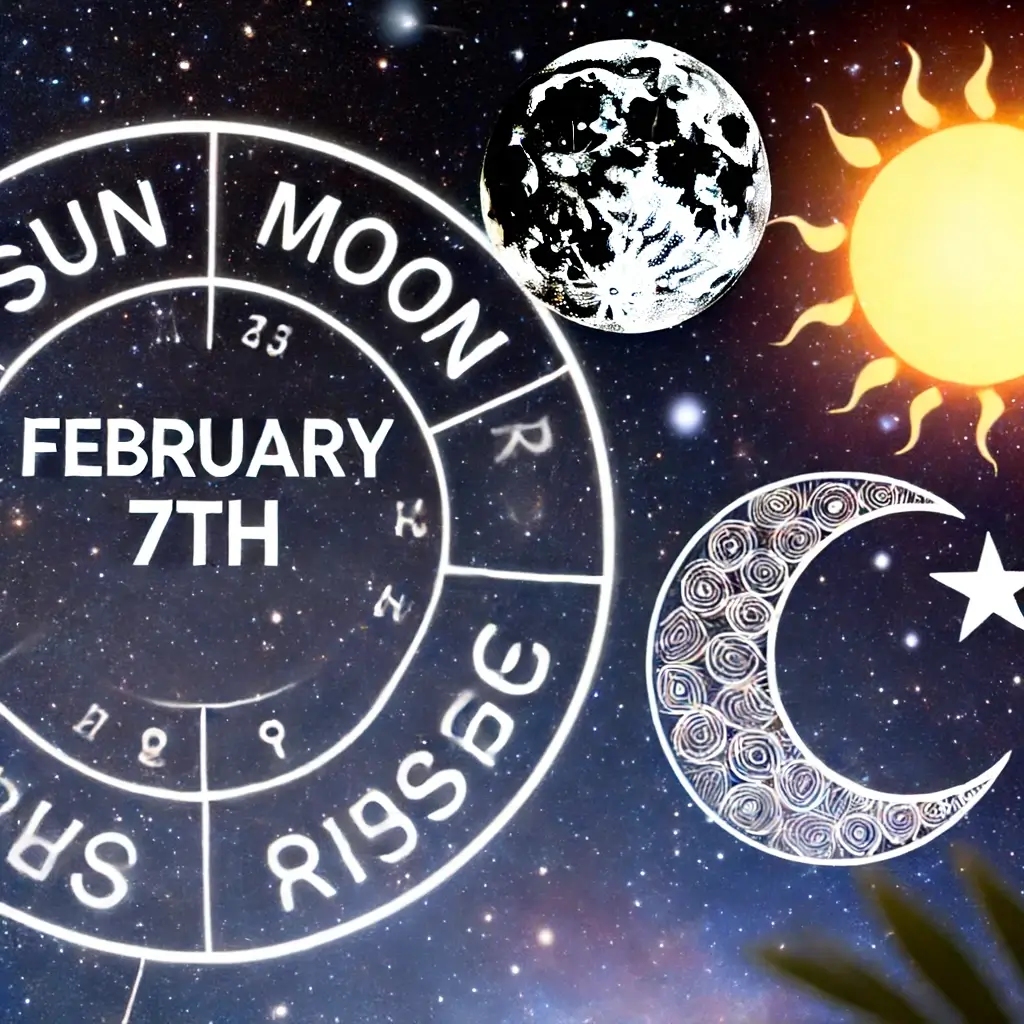 February 7 Sun Moon and Rising Sign Explained. yellowaurameaning.com